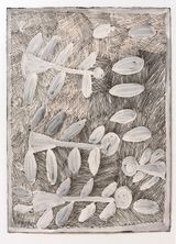 Untitled by Nyapanyapa Yunupiu contemporary artwork works on paper