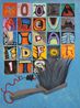 Tools Are Validated Brush with Bear by Kaito Itsuki contemporary artwork Painting