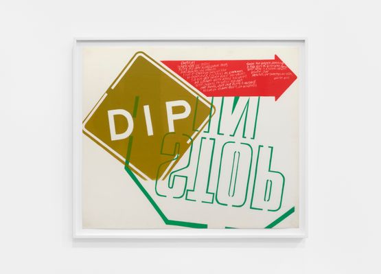 dip by Corita Kent contemporary artwork Print