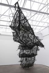 Charred hyphal mat by Pakkiyarajah Pushpakanthan contemporary artwork painting