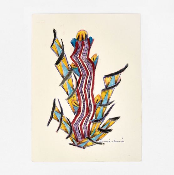 Untitled by Anna Zemankova contemporary artwork Textile