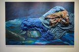 Karvat The Turn Night by Bhasha Chakrabarti contemporary artwork mixed media painting