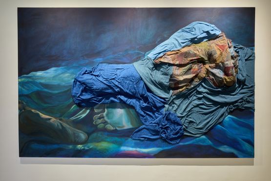 Karvat The Turn Night by Bhasha Chakrabarti contemporary artwork Painting