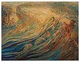 Float by Amitesh Shrivastava contemporary artwork painting works on paper