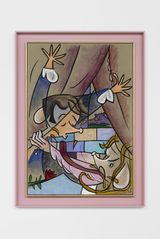 Who Woke Up by Simon Fujiwara contemporary artwork painting