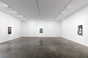 Contemporary art exhibition Giangiacomo Rossetti Trabalhos grandes  Big paintings at Mendes Wood DM Sao Paulo Brazil