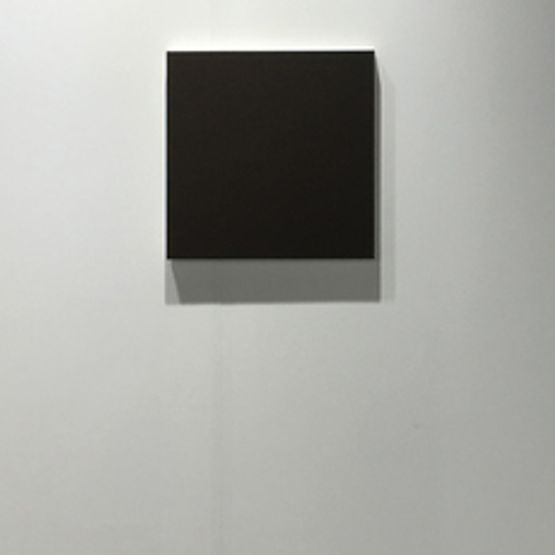 Painting 93041 Green-Red Lines - Black series by Rudolf De Crignis contemporary artwork Painting