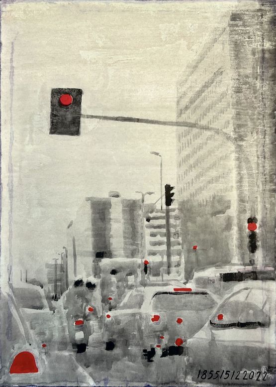 185515122022 by Luca Pancrazzi contemporary artwork Painting