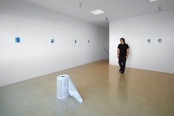 Contemporary art exhibition Fiona Banner time the anti-hero at 1301PE Los Angeles United States