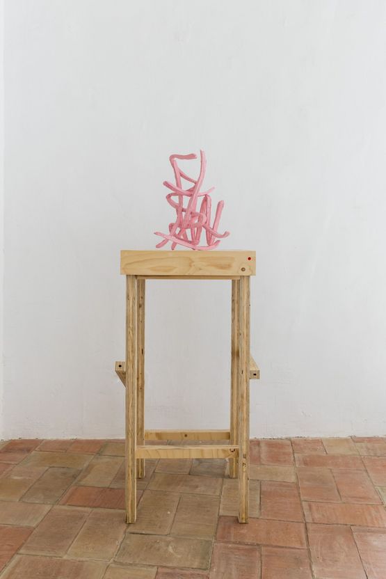 Forats que fan forma by Bruno Olle contemporary artwork Painting
