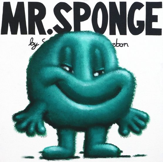 MR SPONGE by Sebastian Chaumeton contemporary artwork Painting