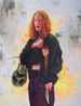 Student by Agata Kus contemporary artwork Painting