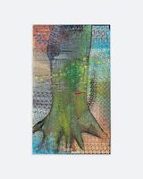 Pe de arvore by Luiz Zerbini contemporary artwork painting