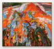 Pahari Picnic by Catherine Goodman contemporary artwork Painting