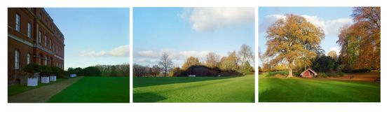 13.11.2000. Hinemihi. Clandon Park. Surrey England. Nga Tohunga Wero Taroi Tene Waitere by Mark Adams contemporary artwork Photography