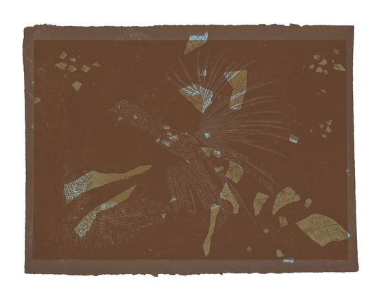 from the series Cada cosa es Babel 22 by Mariana Castillo Deball contemporary artwork Print