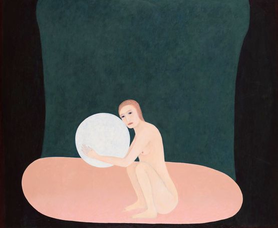 Selene by Heather B. Swann contemporary artwork Painting