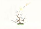 grow up overnight by So Yo-Hen contemporary artwork painting works on paper