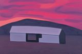 Volcanic Island in Sunset by Long Quan contemporary artwork painting