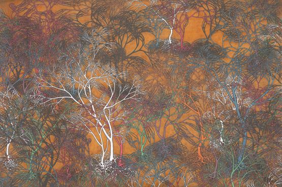 THE DESIRE OF LIBIDOABOVE THE HORIZON NO. 09 by Lao Tongli contemporary artwork Painting