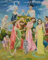 The Castle Act II by Wang You contemporary artwork painting