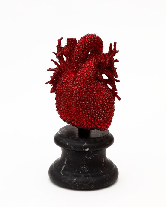 Traces of a Continuing History Series Heart by Noritaka Tatehana contemporary artwork Sculpture