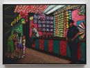 Giglio Fest Little Girls by Jane Dickson contemporary artwork Drawing