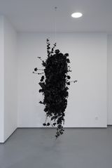 Dancing with the angels II by Joel Andrianomearisoa contemporary artwork installation mixed media sculpture