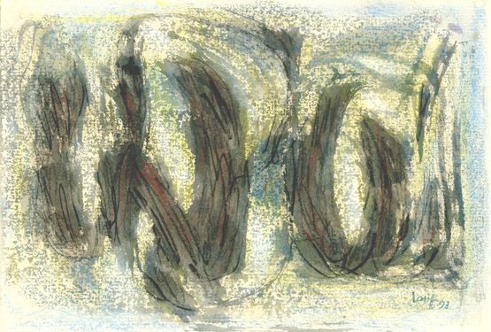 Mangroves 93-7 by Latiff Mohidin contemporary artwork Works on Paper