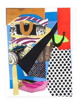Untitled 16 by Mickalene Thomas contemporary artwork painting