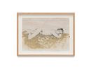 Male nude by Sarah Buckner contemporary artwork Works on Paper