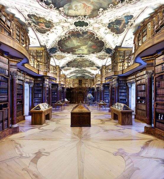 Stiftsbibliothek St.Gallen VI 2021 by Candida Hofer contemporary artwork Print