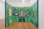 I Cant Even Get the Pictures to Hang Straight by Hollis Sigler contemporary artwork Painting