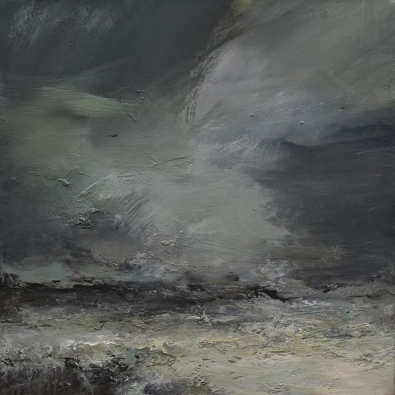 Wildday-Unst by Janette Kerr contemporary artwork Painting