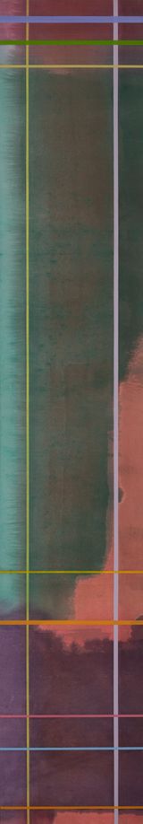 Twice Told by Kenneth Noland contemporary artwork painting