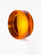 Untitled parabolic lens by Fred Eversley contemporary artwork sculpture