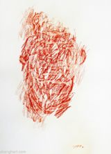 Portrait by Geng Jianyi contemporary artwork drawing