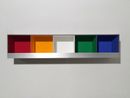 5 Colour Boxes by Adam Barker-Mill contemporary artwork Installation