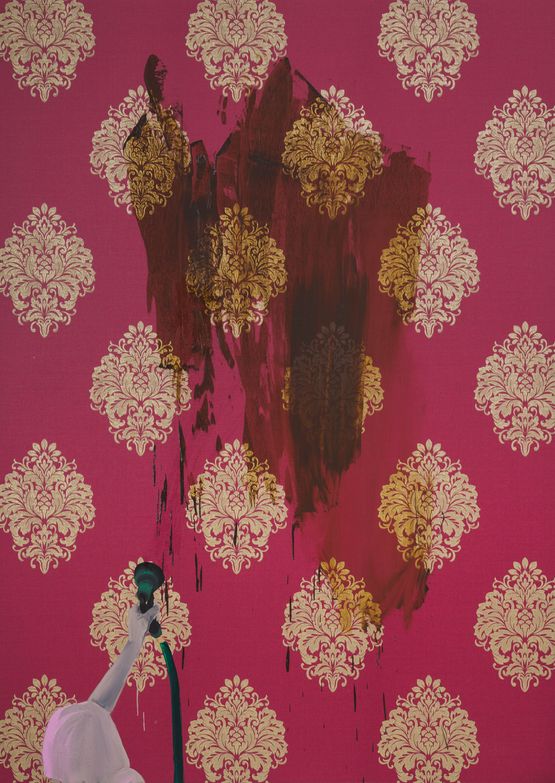 Shit Mom Wash by Tala Madani contemporary artwork Painting