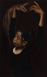 With grace by Jerrell Gibbs contemporary artwork painting