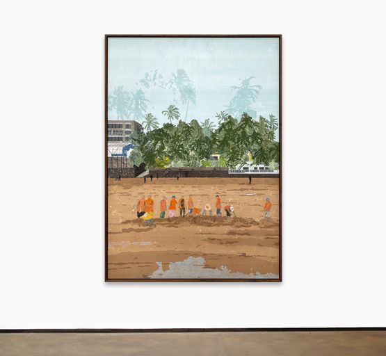 tide of consumption by Hugo Mccloud contemporary artwork Sculpture