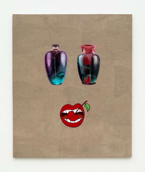 Smile com cereja by Paulo Nimer Pjota contemporary artwork Painting