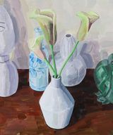 Flowers in a vase-13 by Seokmee Noh contemporary artwork painting