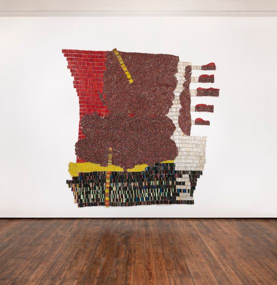 Sovereignty by El Anatsui contemporary artwork Sculpture