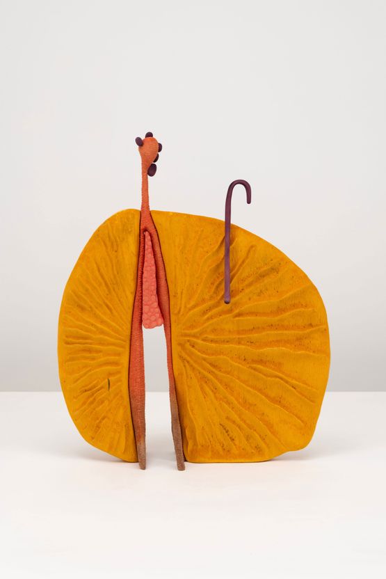 Courtship Structure Hueful and Rancid by Matthew Ronay contemporary artwork Sculpture