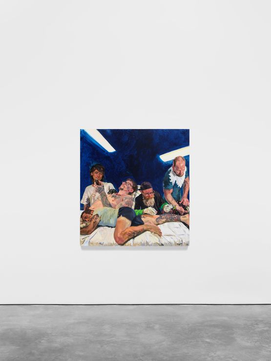 Body by Liu Xiaodong contemporary artwork Painting
