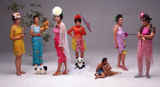 New Women by Wang Qingsong contemporary artwork Photography