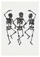 Dance to Dust Drawings 15 by Carlos Amorales contemporary artwork works on paper