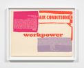 workpower air conditioner by Corita Kent contemporary artwork Print