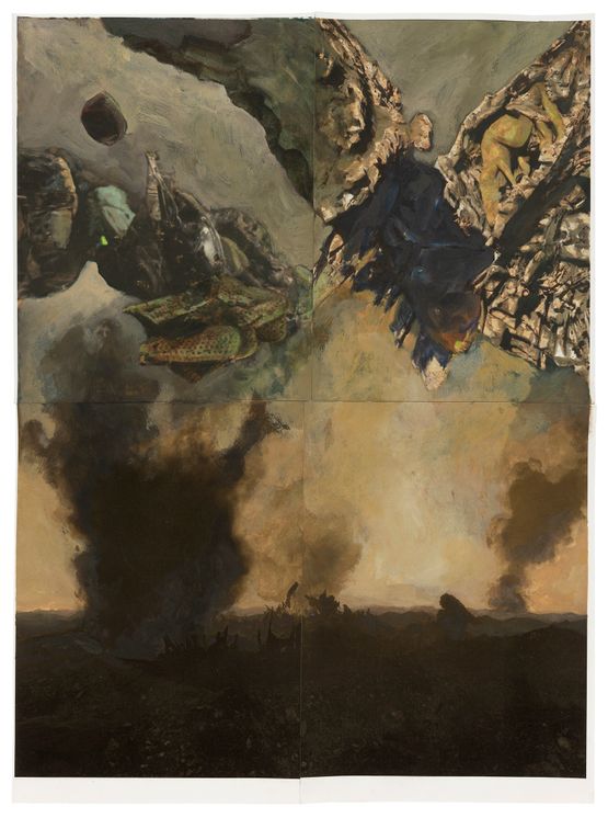 From the series The End of Imagination by Adrian Villar Rojas contemporary artwork Painting